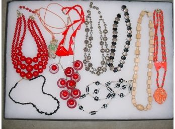 10 Beaded Necklaces  (5)