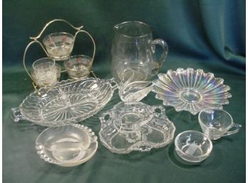 10 Pieces Assorted Glassware   (248)