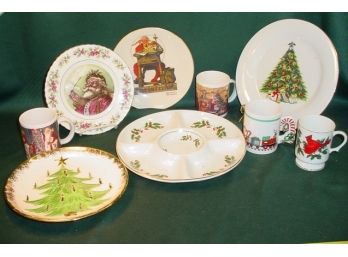 9 Piece Christmas Dishes  (243)