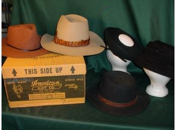 5 Hats In Hat Box  (108)