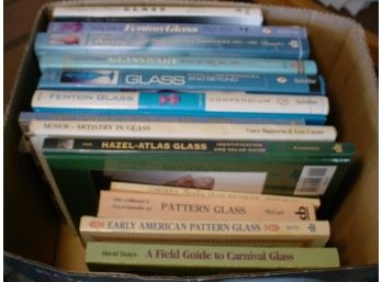 13 Antique Glass Collector's Guide Books  (111)