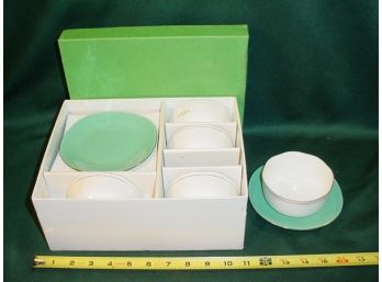 Set Of 5 Bowls With Saucers In Box- Japan  (132)