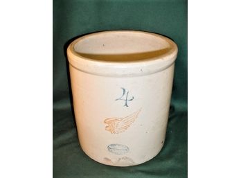 4 Gallon Red Wing Crock, Chip As Shown   (95)