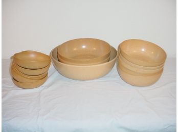 14pc Set Agatized Wood Bowls By Fellingers  (408)