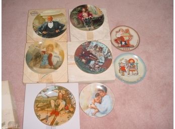 9 Collector Plates Annie & Sandy, Daddy Warbucks, King Of Siam, More  (369)