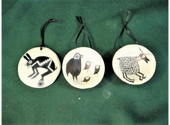 3 Silver City Ornaments By Mary Soule  (180)