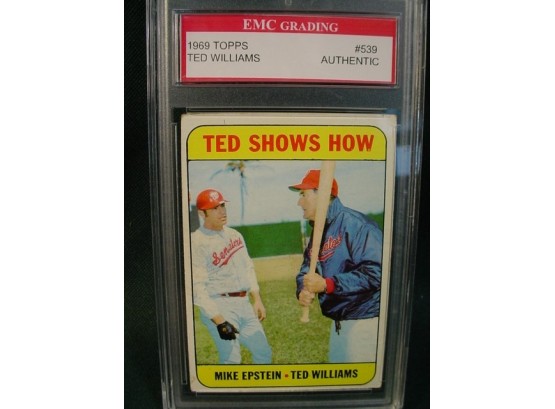 Ted Williams Graded Card  (101)
