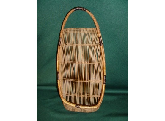 Antique Pit River Tribe '10 Day' Cradle Basket, 17'H X 7'W   (117)