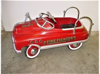 Fire Engine Pedal Car, Ca 1950  (151)