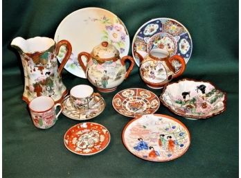 Vintage: 12 Pieces Geisha Girl Porcelain  (33)