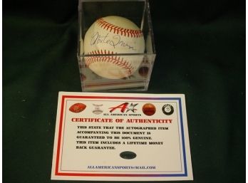 Signed Baseball, Monte Irvin  (105)