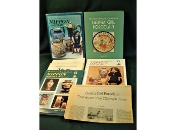 Antique Collectors Guide Books - One Geisha Girl Porcelain Book & 3 Nippon Books  (41)