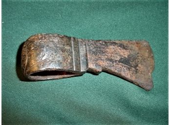 Old Antique Hand Made Axe Head, 5.5' Long  (24)