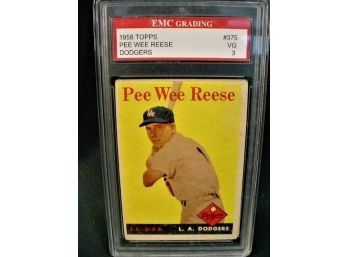 Pee Wee Reese Graded Card  (93)