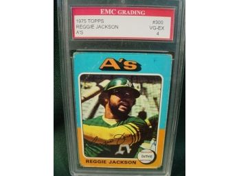Reggie Jackson Graded Card  (94)