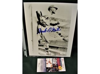 Autographed 8'x 10' Buck O'Neil Color Photograph  (86)