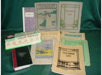 Seven Yeatman Life Yearbooks, Yeatman High School, St.Louis, Missouri, Adding Machine, More (70)
