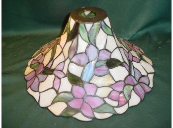 Stained Glass Lamp Shade, 14' Wide  (62)