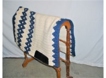 Wool Saddle Blanket, 33'x 38'   (142)