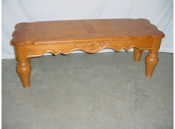 Vintage Maple Coffee Table, 49'x 17'x 17' High  (39)