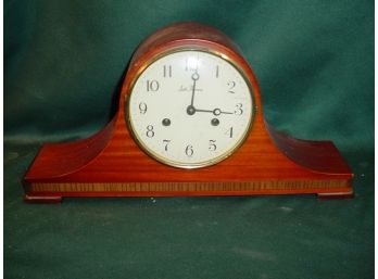 Nice Inlaid Seth Thomas Shelf Clock With Pendulum & Key, 17'x 4'x 8'   (57)