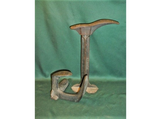 2 Cobbler's Shoe Forms And Stand - Hercules & Dragon #2  (35)