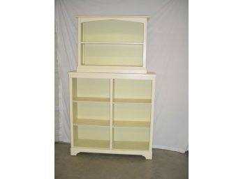 One Large And One Small Bookcase Or One Large Bookcase  (99)