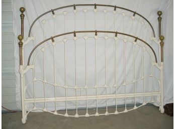 Great Replica Brass & Iron Bed, Queen Size, 74', No Rails  (152)