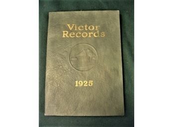 1925 Victor Records Catalog With Red Seal Section (160)
