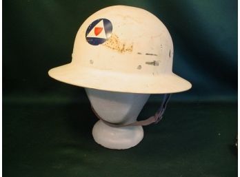 Metal Civil Defense Helmet, Ca. 1950  (77)