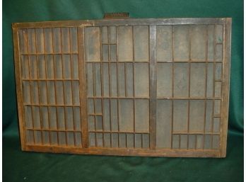 Drawer From Printer's Type Tray Cabinet, Hamilton, 26'x 17'   (34)