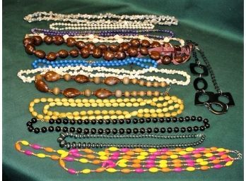 Group Of 13 Costume Necklaces  (241)