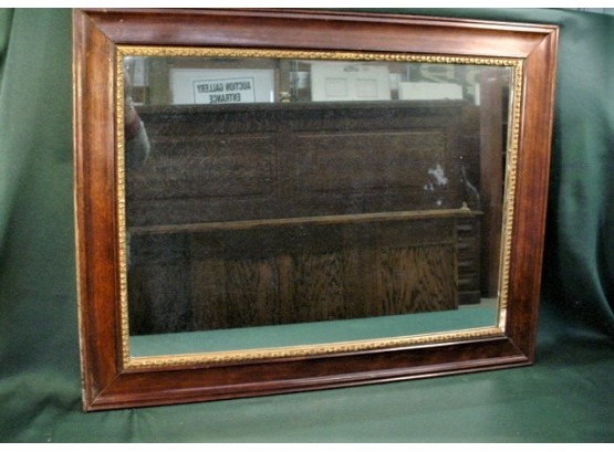 Antique Mahogany Framed Mirror, 30'x 23'  (279)