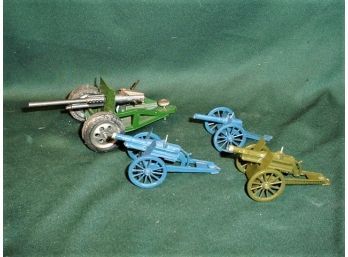 4 Metal Toy Cannons, Britain's Ltd, & Astra    (130)