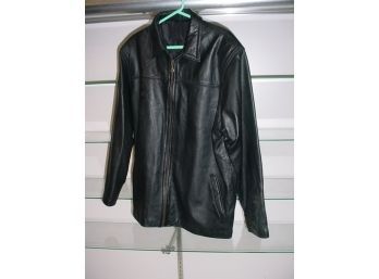 Silvana Men's Leather Jacket, Lg/exLg   (116)