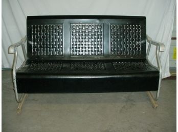 Metal Mesh Gliding Bench, 59' Long, 24' Wide, 32' High  (281)