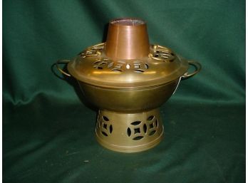 Brass Korean Oil Cooker (?), 11'x 11'H   (293)