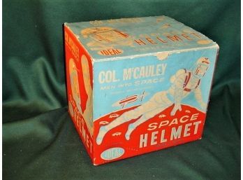 Ideal Col. McCauley Space Helmet In Box, 1960  (143)