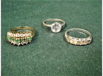 3 Sterling & 925 Rings   (147)