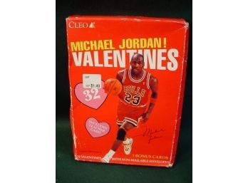 Michael Jordan Valentine Cards, 323 Cards, Cleo -never Opened  (112)