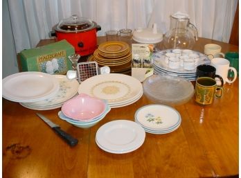 Misc. Dishes, Mugs, Crock Pot, More  (496)