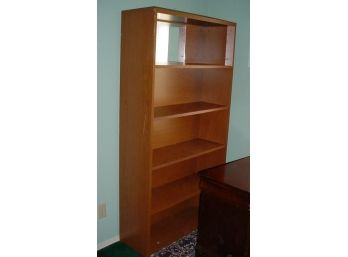 Bookcase, 36'x 13'x 67', Oak Veneered Comp Wood   (636)