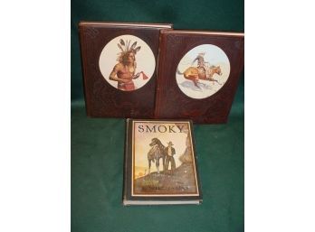 'Smoky' By  Will James, 1929 & 2 Time/Life Cowboy & Indian Books  (85)
