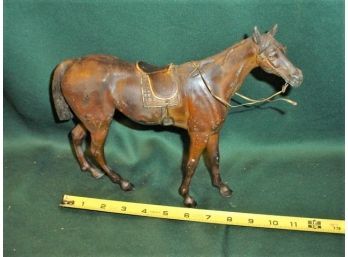 Antique Pot Metal Horse    (81)