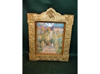 Antique Framed Claude Monet Print, 13'x 17'  (5)