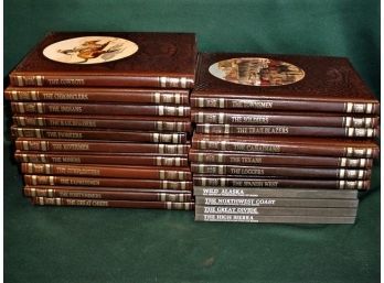 22 Volume Set Time/Life Books - 18 'The Old West' & 4 'The American Wilderness  (237)