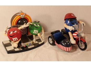 2 M&M Candy Dispencers, 7' & 8'H   (39)