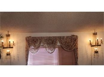 Matched Pair Of Hanging Chandiliers, 14'x 30'   (175)
