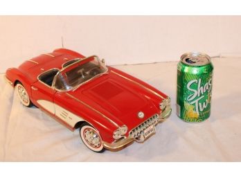 Die Cast 1:12 Scale 1959 Chevy Corvette Sting Ray, Solid, 6'x 14'    (126)