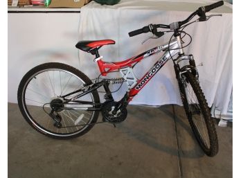 21 Speed Mongoose XR-75 Duel Suspension 26' Bicycle, Shimano Changers, W/Mongoose Tires,  (233)